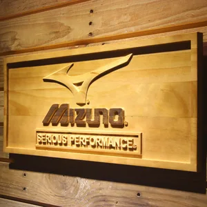 Mizuno Wood Sign