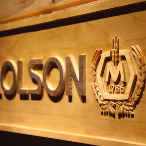 Molson Wood Sign