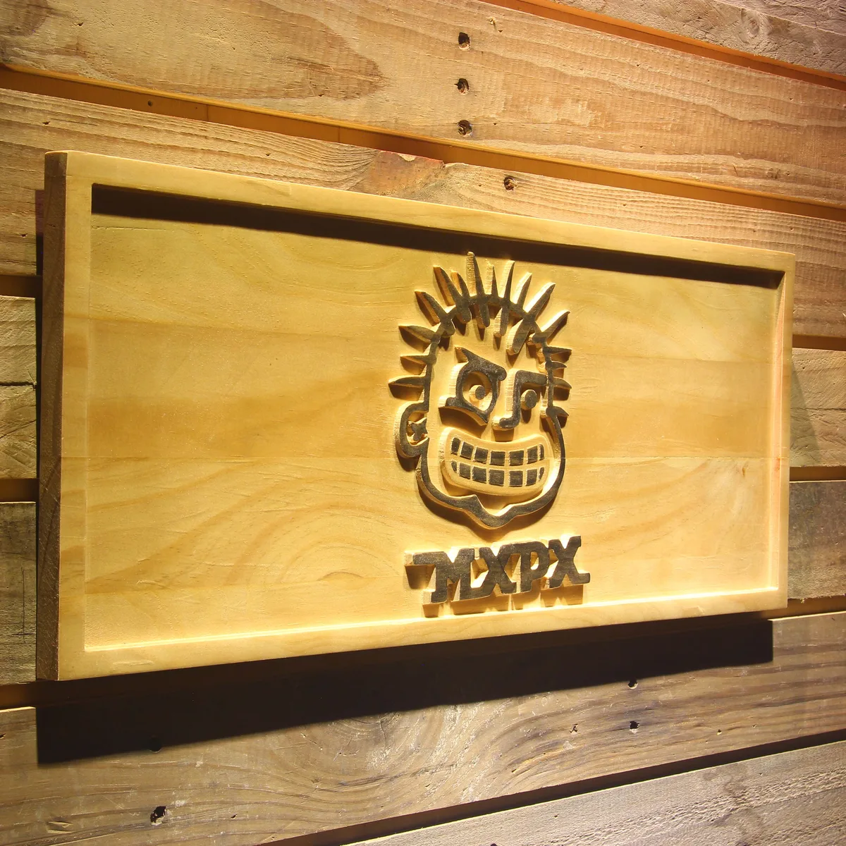 MxPx Wood Sign