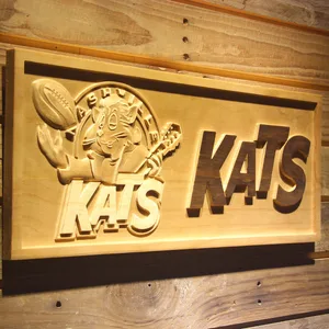 Nashville Kats Wood Sign - Legacy Edition
