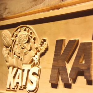 Nashville Kats Wood Sign - Legacy Edition
