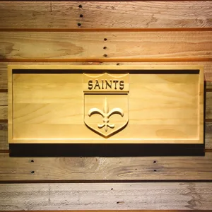 New Orleans Saints 1967-1984 Wood Sign - Legacy Edition