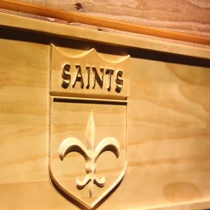 New Orleans Saints 1967-1984 Wood Sign - Legacy Edition