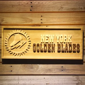 New York Blades Wood Sign - Legacy Edition