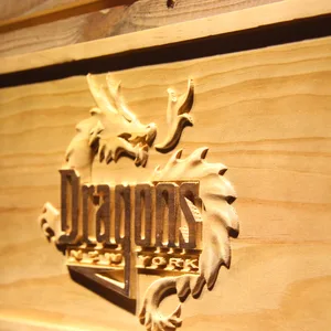 New York Dragons Wood Sign - Legacy Edition