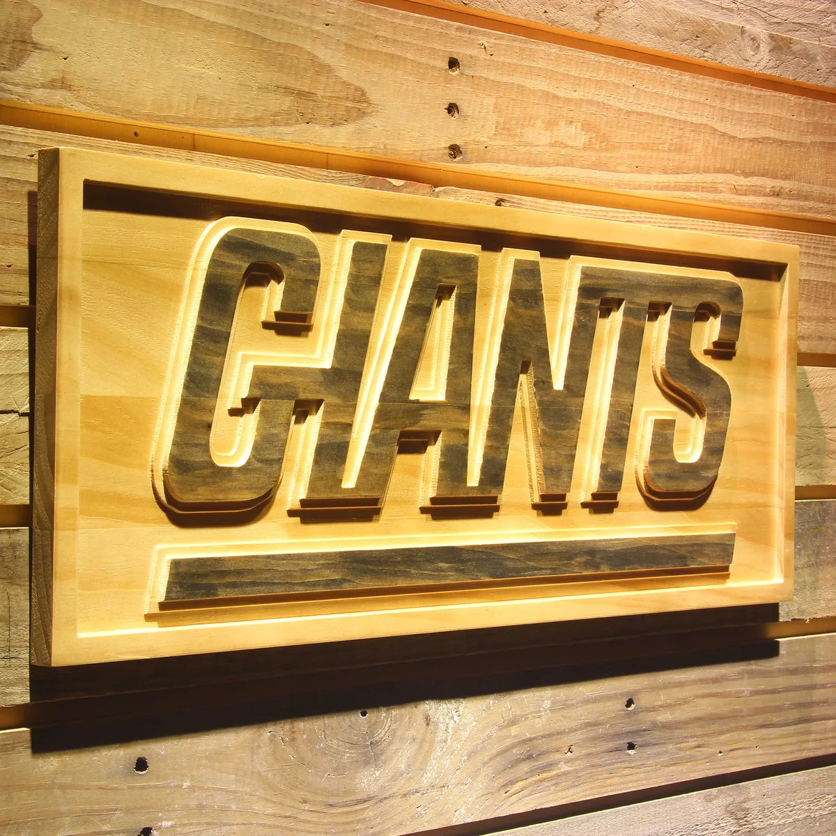 New York Giants 1976-1999 Wood Sign - Legacy Edition