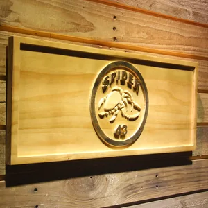 New York Giants Carl "Spider" Lockhart Memorial Wood Sign - Legacy Edition