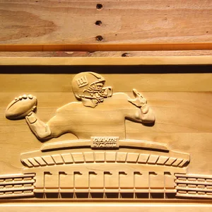 New York Giants QB Wood Sign