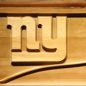 New York Giants Split Wood Sign