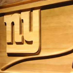 New York Giants Split Wood Sign