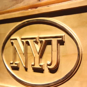 New York Jets 1998-2001 Wood Sign - Legacy Edition