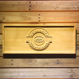 New York Jets Community Quarterback Wood Sign - Legacy Edition