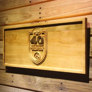 New York Jets Super Bowl III Championship 40th Anniversary Wood Sign - Legacy Edition