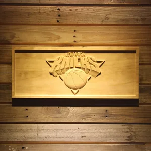 New York Knicks Wood Sign