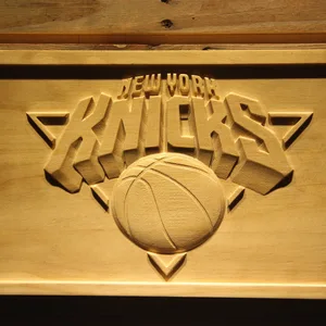 New York Knicks Wood Sign