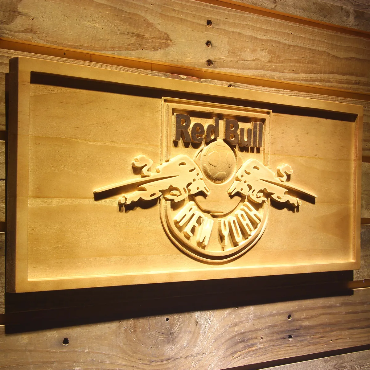 New York Red Bulls Wood Sign - Legacy Edition