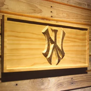 New York Yankees 2 Wood Sign