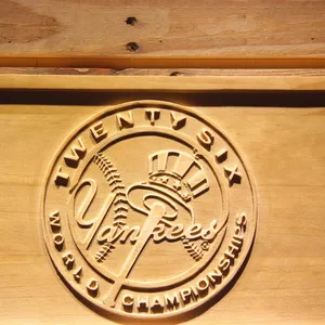 New York Yankees 26 World Championships Wood Sign - Legacy Edition