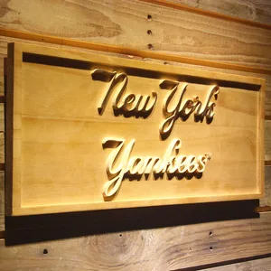 New York Yankees 3 Wood Sign