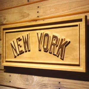 New York Yankees 5 Wood Sign