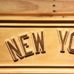 New York Yankees 5 Wood Sign