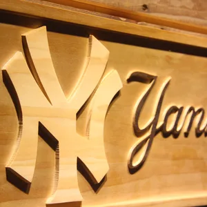 New York Yankees 6 Wood Sign