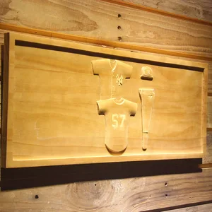 New York Yankees Jersey Wood Sign