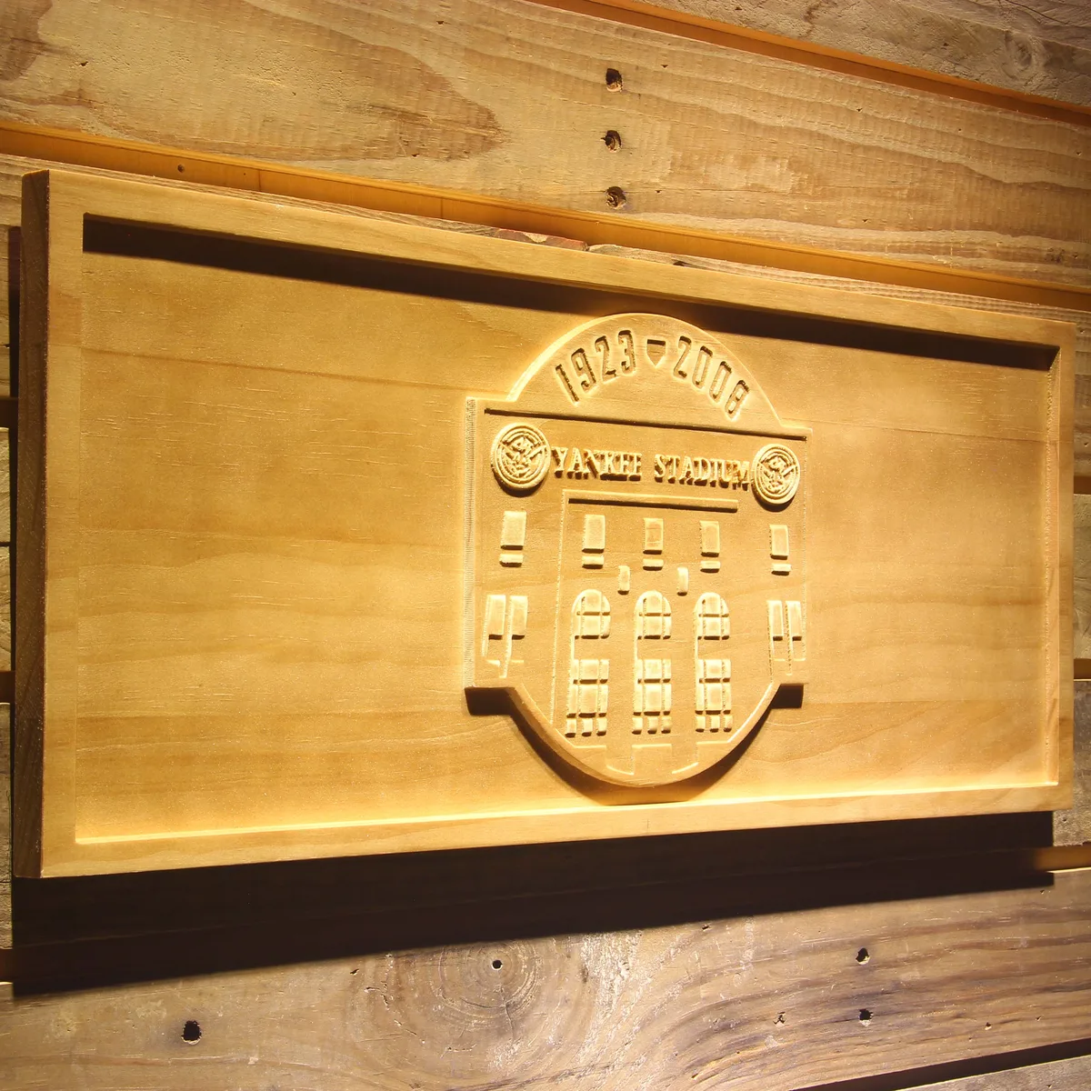 New York Yankees Stadium Wood Sign - Legacy Edition