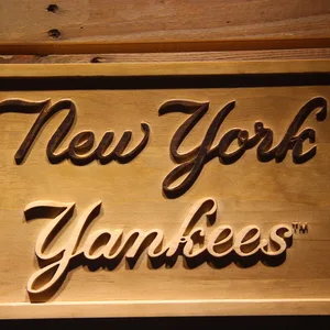 New York Yankees Wood Sign