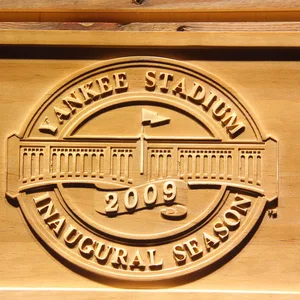 New York Yankees Yankee Stadium Inaugural Season Wood Sign - Legacy Edition