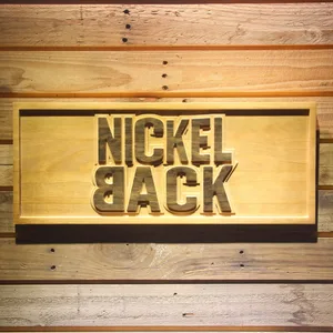Nickelback Wood Sign