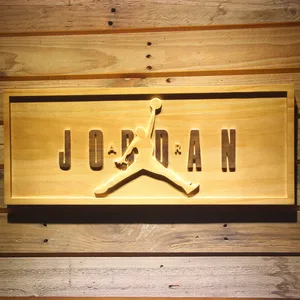 Nike Air Jordan  Jumpman Logo 1 Wood Sign