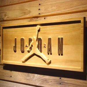 Nike Air Jordan  Jumpman Logo 1 Wood Sign