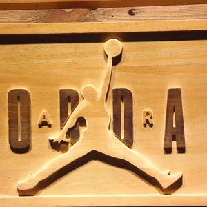 Nike Air Jordan  Jumpman Logo 1 Wood Sign