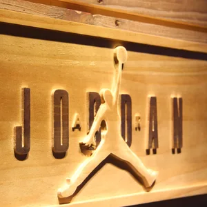 Nike Air Jordan  Jumpman Logo 1 Wood Sign