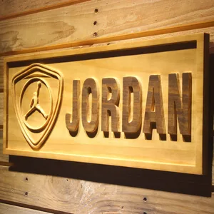 Nike Air Jordan  Jumpman Logo 2 Wood Sign
