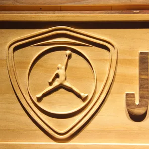 Nike Air Jordan  Jumpman Logo 2 Wood Sign
