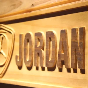 Nike Air Jordan  Jumpman Logo 2 Wood Sign