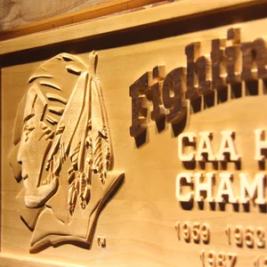 North Dakota Fighting Sioux Wood Sign - Legacy Edition