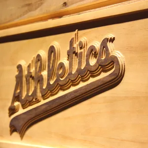 Oakland Athletics 2008-2010 Logo Wood Sign - Legacy Edition