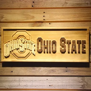 Ohio State Buckeyes Wood Sign