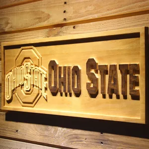 Ohio State Buckeyes Wood Sign