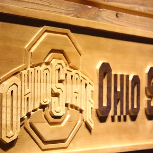 Ohio State Buckeyes Wood Sign