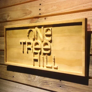 One Tree Hill Wood Sign