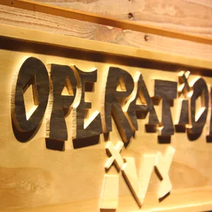 Operation Ivy Wood Sign