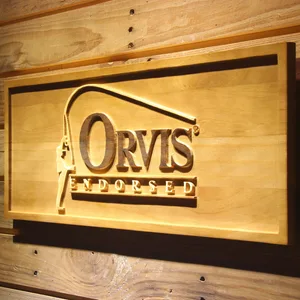 Orvis Endorsed Wood Sign