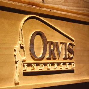 Orvis Endorsed Wood Sign