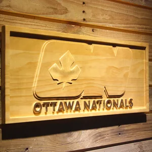 Ottawa Nationals Wood Sign - Legacy Edition