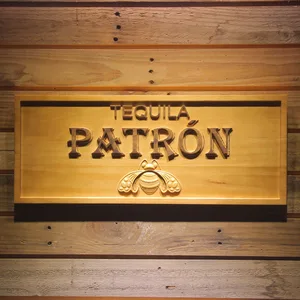 Patron Wood Sign
