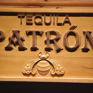 Patron Wood Sign